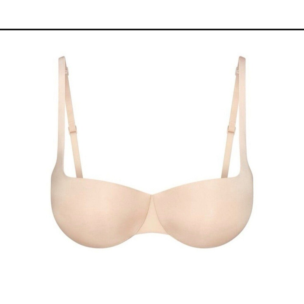 Skims Ultimate Balconette Push Up Bra 32DDD Cocoa NWT